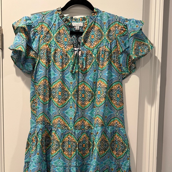 NWT Current Air Multicolor Geometric Dress - Picture 9 of 11